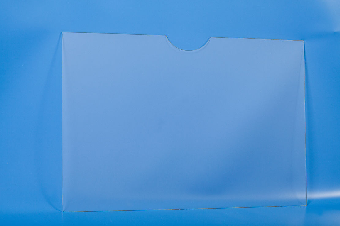 Карман из прозрачного пластика А6 горизонтальный PS-А6-V